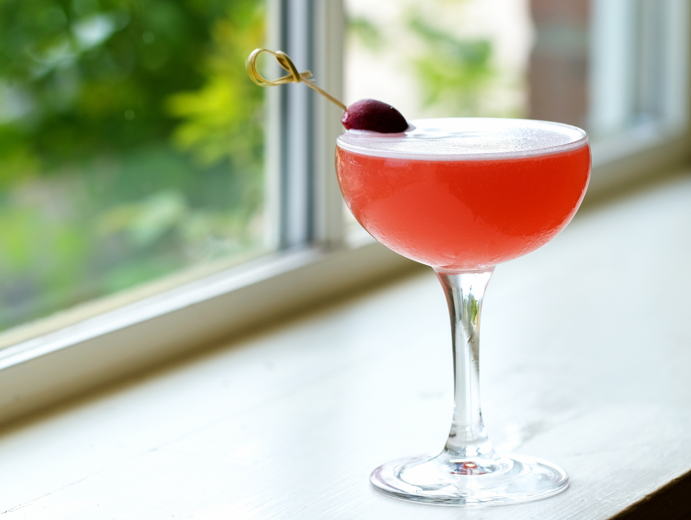 The Mary Pickford, a cocktail from Annapolis Royal’s Still Fired Distilleries.